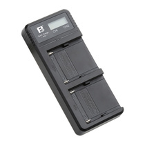 Fengbiao Sony NP-F970 F550 F770 FM50 FM500H F750 two-seat charger with LCD screen