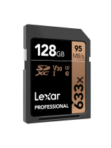 Lexar Rexa SD card 128G 633X high speed SDXC U3 4K HD SLR camera read 95MB s