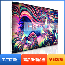 Baimonira net exhibition shelf foldable aluminum alloy sign-in wall signature display rack square tube outdoor background display rack