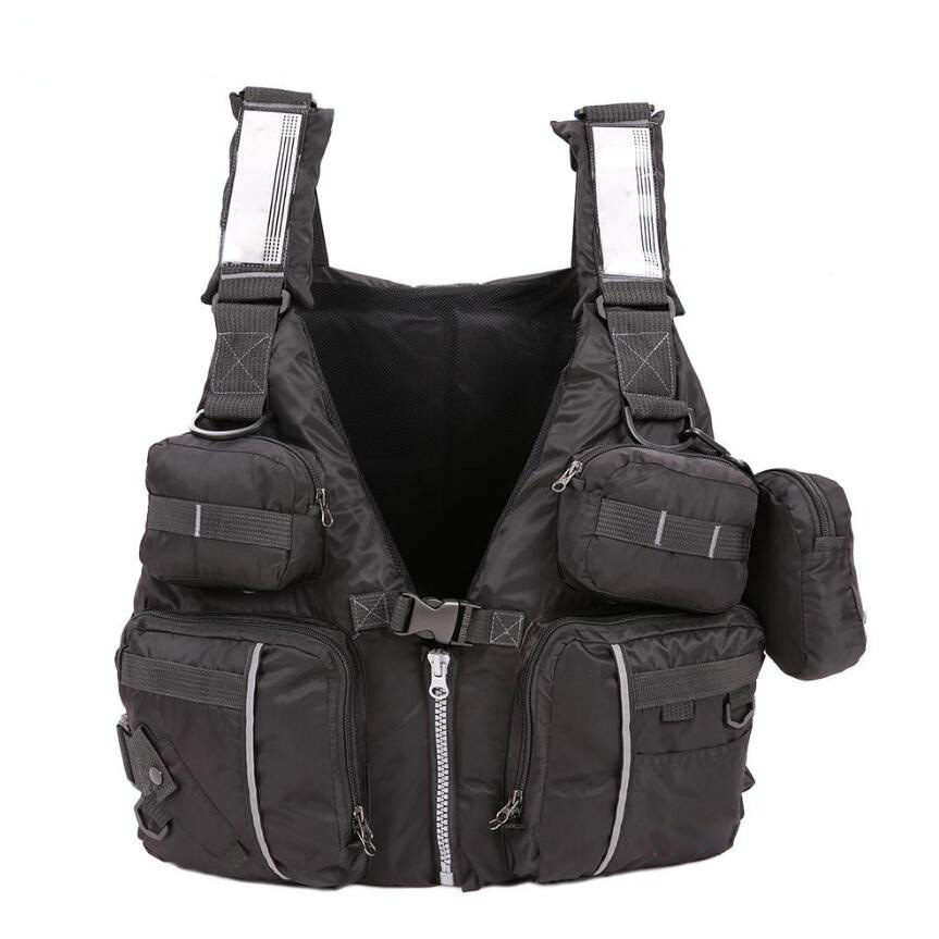 Lua outdoor fishing sea fishing foam removable vest life jacket professional buoysu force vest swimsuit