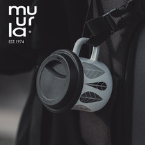 Finnish muurla mumming enamel cup silicone cover enamel cup with blister type silicone cup lid 9 7cm