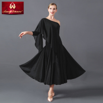 Emmy dance dress Waltz dance dress new sexy shoulder shoulder motorcycle dance dress big tango dance dress