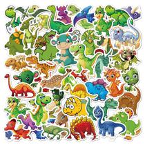 50 dinosaur series T. Rex childrens graffiti stickers personality cartoon luggage skateboard computer water cup stickers