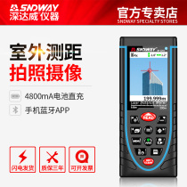 Deep Dawei outdoor laser rangefinder handheld infrared measuring ruler high precision outdoor electronic ruler measuring room instrument