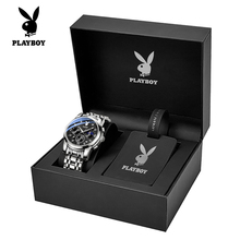 Официальные часы Playboy мужские подлинные 10 фирменных механических часов мужские подарки на день рождения
