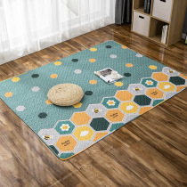 Pet Ground Mat sleeping with damp and scratchproof resistant bites Large canine teddy gold fur pooch Kitty Sleeping Mat Rug