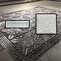 Floor tile mold Chinese ancient building floor tile skirting mold Villa courtyard concrete blue brick cement block antique shadow