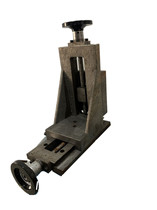 Precision vertical two-axis sliding table cross dovetail carriage with scale side two-coordinate table drilling and milling accessories