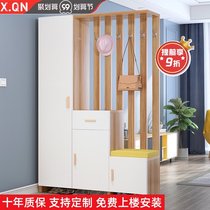 Porch cabinet living room partition cabinet custom screen entry door Hall Cabinet household multi-function entrance shoe cabinet integrated wine cabinet
