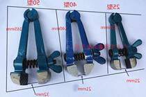 Tool hand clamping light mini table Tiger clamp 25 40 Type 50mm fixed flat pliers