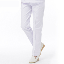 Magic grass nurse pants elastic waist doctor pants split set Hospital White Blue Pink work magic heart grass
