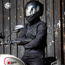 Star Knight summer riding suit breathable anti-drop mesh locomotive suit jacket racing suit cycling motorcycle equipment