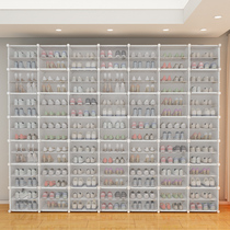 Simple shoes shelf home good-looking large-capacity door economic multi-layer storage artifact dormitory shoe cabinet