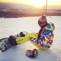 Clearance ski suit womens suit Korea double veneer thick warm Northeast Harbin Snow Country Tourism Ski Equipment