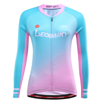LB Riding Suit Woman Spring Summer Fall Long Sleeve Bike Uniform Speed Dry Line Sweat Blouses Mountain Bike Equipment Fleet Customisation