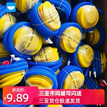 Sanya-Jumping horse foot inflatable pump swimming ring Balloon childrens toy bath tub Swimming pool pump