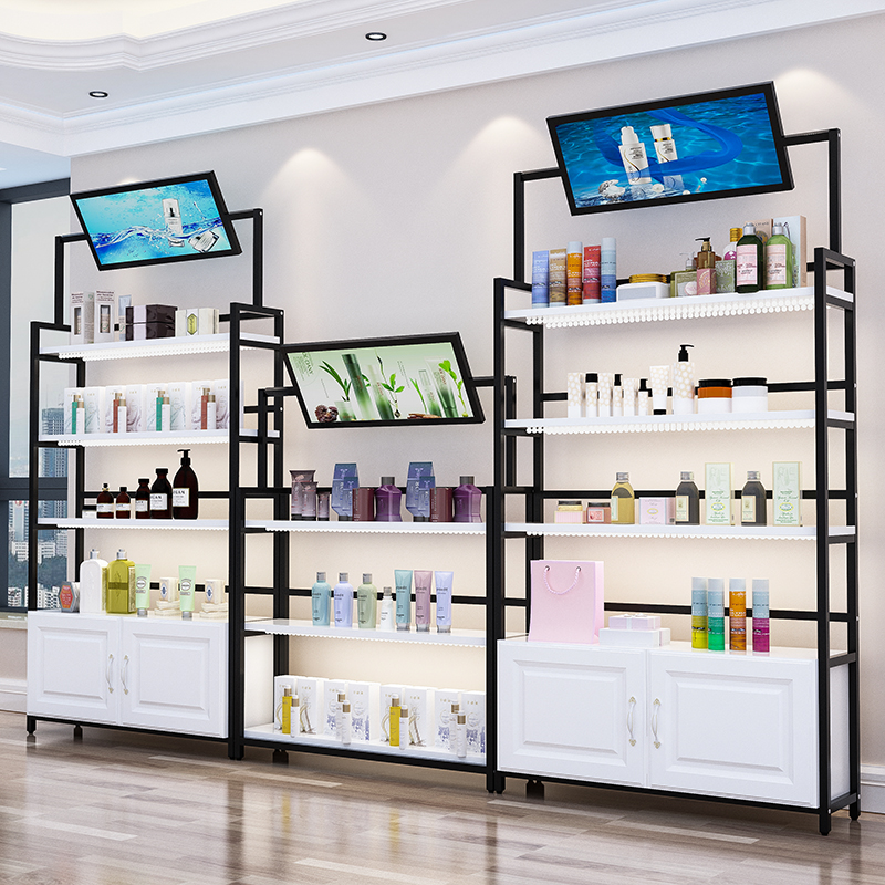 Original design display cabinet shelves shelves multi-layer display shelf jewelry beauty shop mother and baby shop cosmetics display