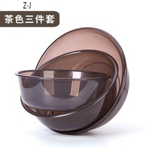 Bait Basin three-piece set of open bait Basin does not touch the cannon Basin Fishing bait pot mixed bait and bait pull Tray box supplies