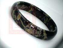 Luoyang plum jade bracelet natural jade bracelet agate red emerald green Nuwa meteorite 60 bracelet