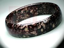 Luoyang plum jade bracelet natural jade bracelet peach pollen agate red emerald green Nuwa meteorite 59 bracelet