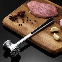 Loose meat hammer household meat hammer kitchen meat tenderizer knock meat hammer broken tendon artifact commercial double-sided steak hammer