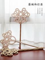 Slapping quilt artifact rattan down jacket Fluffy home beating dust removal household dust special upgrade twist handle