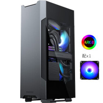 PHANTEKS Wind Chaser 217E V2 mini Tower side transparent ITX water cooled ARGB desktop computer aluminum case