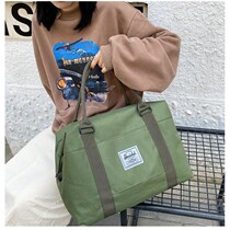 Men and women short-distance travel bag capacity portable Hand bag Ms. pregnant women receive the package to be produced students luggage