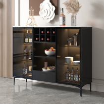 Rock plate light luxury sideboard modern minimalist wine cabinet locker living room wall cupboard minimalist tea cabinet side cabinet