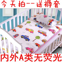 Custom kindergarten mattress pure cotton baby cartoon childrens mattress quilt cotton baby small mattress spring and autumn and summer thin