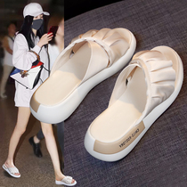  Mostarsea is popular this summer~Net red slippers female super hot summer sports slippers female niche cool drag