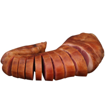Sichuan Chongqing Fengjie specialty farmhouse homemade firewood smoked bacon pork pigs foot pig leg pig hand 500g hand 500g