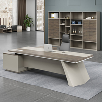 Boss office table and chair combination simple modern president desk office big class new Chinese manager table main desk