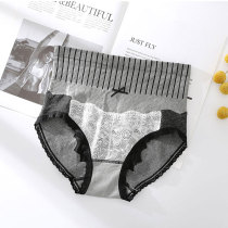 Graphene antibacterial belly pants womens hip shaping pants Cotton crotch briefs Womens large size incognito womens underwear