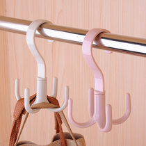 Creative wardrobe silk towel rack tie belt rack towel rack belt belt bag rack storage rack plastic household hanger