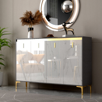 Light luxury entrance cabinet partition cabinet Living room Light luxury wind shelf Modern simple shoe cabinet Household door