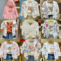 Special 2021 Childrens clothing Girls sunscreen clothing Childrens thin breathable air conditioning shirt thin coat Summer foreign trade