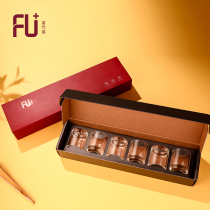 Fugang high-end FU glass set white wine cup set creative Milk Cup living room Tea Cup household tea cup