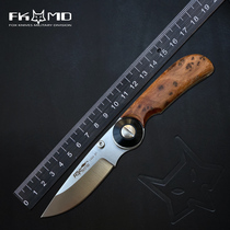 Italy import fox multifunctional outdoor folding knife sharp fruit knife EDC field defense gadget