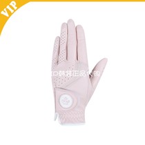 South Korea DESCENTE di Sante Golf gloves male and female 22 spring breathable mesh Sheep leather left glove
