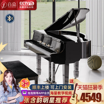 Yinjia P158 grand electric piano 88-key hammer Home vertical childrens digital professional intelligent adult electric steel