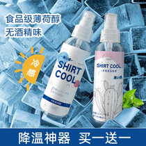 Car Cooling Spray Car Cool Theorizer Summer Heatstroke Prevention Dry Ice In-car Refrigeration Ice Bag Sports Coolant Summer
