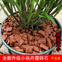 Chishui Dendrobium Nobile planting Danxia stone 2500g Dendrobium planting soil water absorption and moisturizing red stone stone substrate
