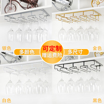 Red wine cup holder upside down tall cup holder household European wine rack wine cabinet ornaments creative wine cup holder suspension