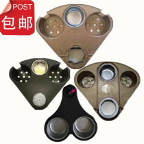 Mahjong machine tea rack ashtray teacup Cup tow cup holder mahjong table multifunctional ashtray coffee table Sparrow chess card accessories