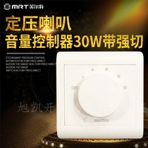 Melt constant pressure tuning switch 30W speaker audio volume control adjustment fixed resistance tuning panel