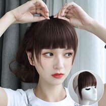 Ms. Middle-aged and elderly wigs womens short hair full hair replacement womens head curls realistic natural white hair big waves