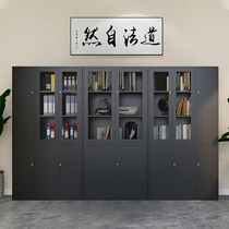 Black office file cabinet Tin cabinet Data cabinet Office cabinet File cabinet Lock cabinet Locker Low cabinet