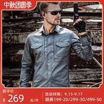 Eagle Claw Action Chaser Tactical Shirt Male Sergeant Fan Commuter Long Sleeve Shirt Spring and Autumn Wear-resistant Outdoor Top