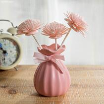 Home fire-free aromatherapy flower arrangement essential oil air freshener room wardrobe bedroom fragrance long-lasting incense to help sleep